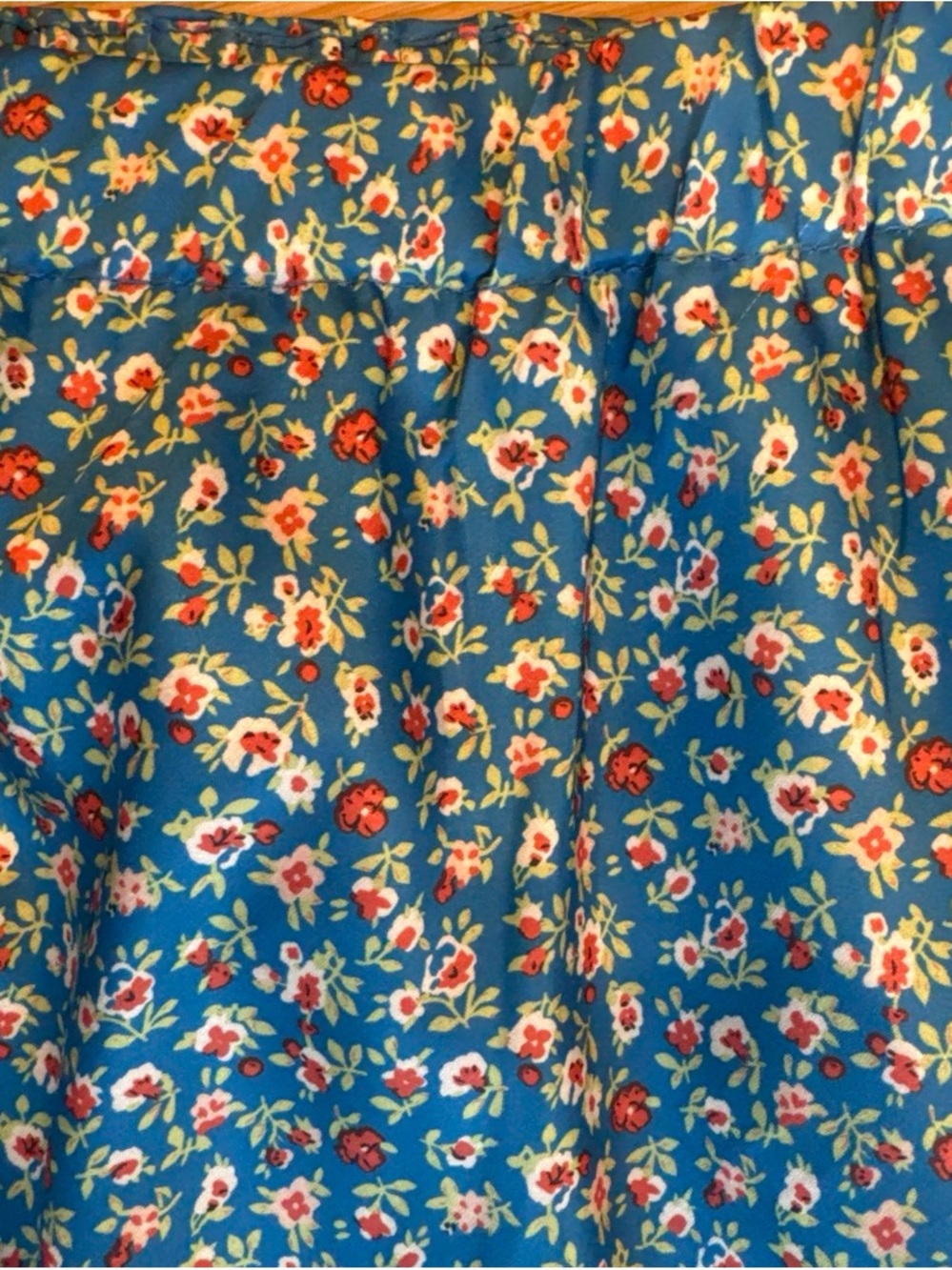 Wishlist Blue Floral Maxi Skirt - Picture 2 of 3